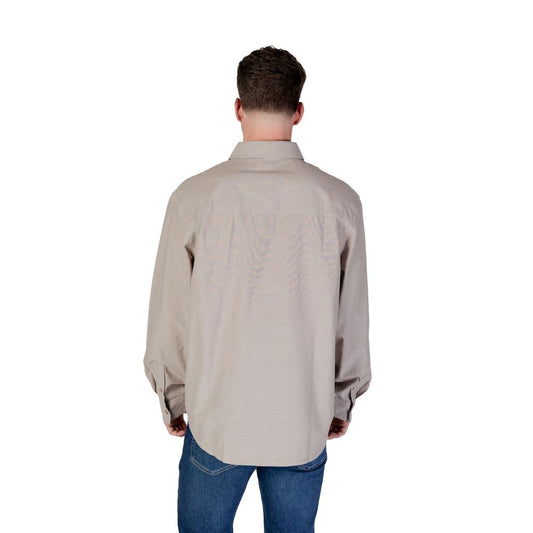 Beige Recycled Cotton Shirt