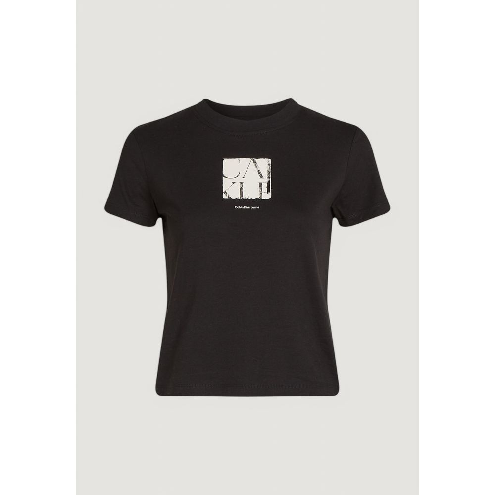 Black Recycled Cotton T-Shirt