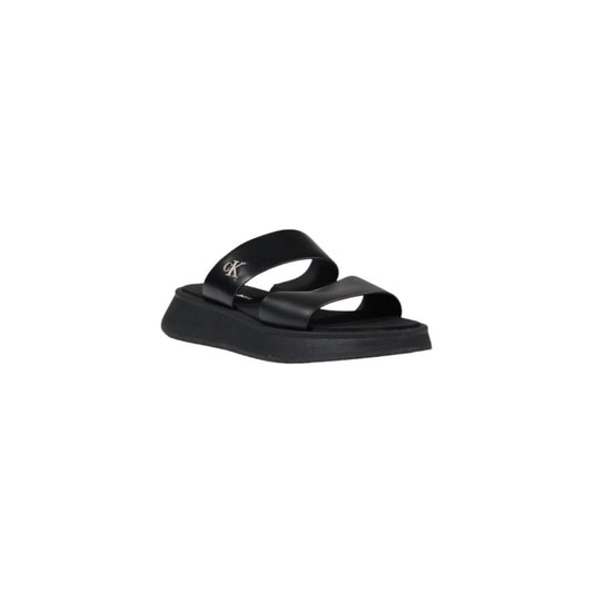 Black Leather Sandal