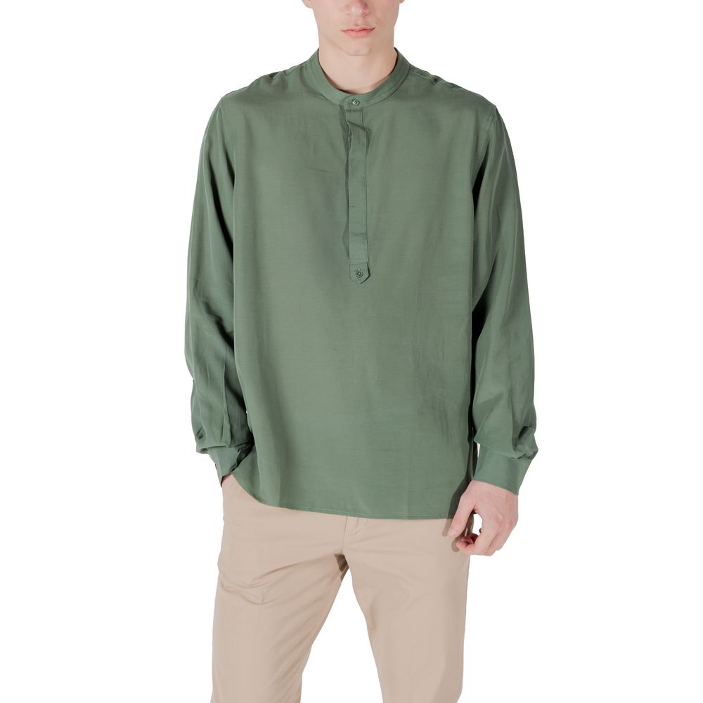 Green Lyocell Shirt