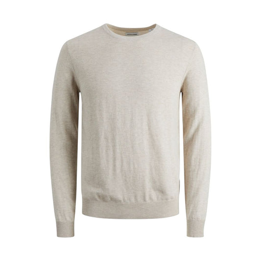 Beige Cotton Sweatshirt