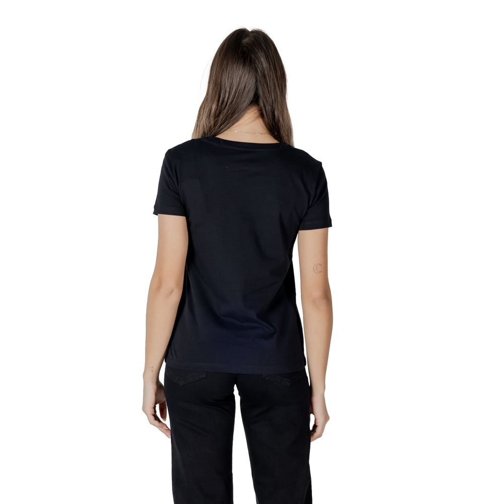 Black Cotton T-Shirt