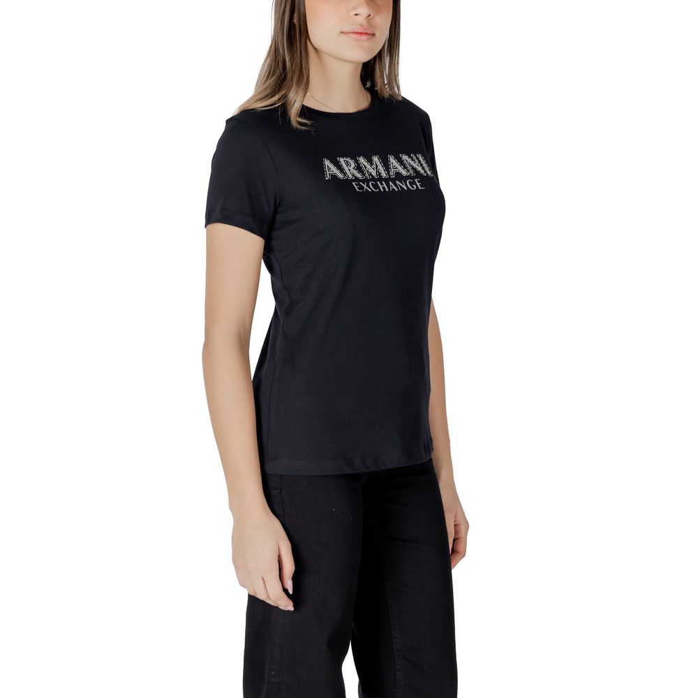 Black Cotton T-Shirt