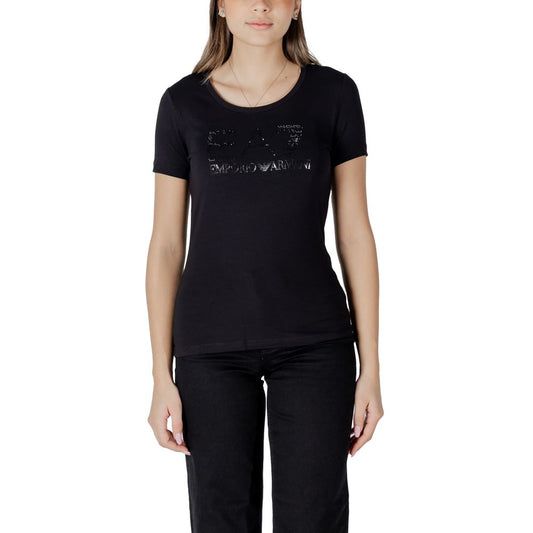 Black Cotton T-Shirt
