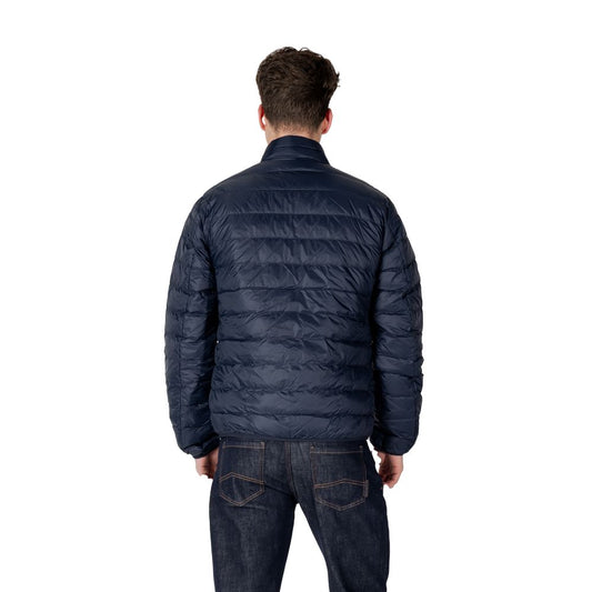 Blue Polyamide Jackets & Coat