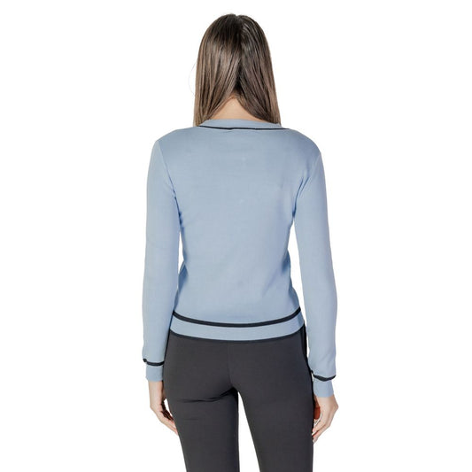 Blue Viscose Sweatshirt