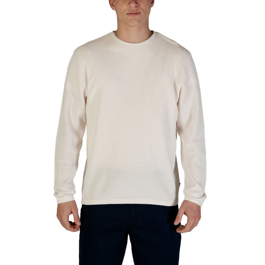 White Cotton Sweatshirt