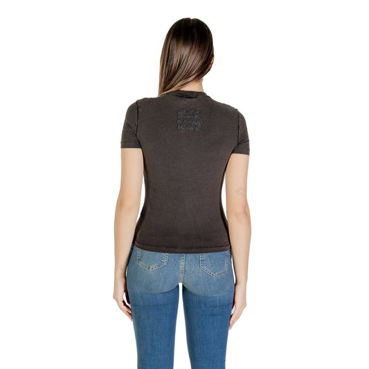 Black Cotton T-Shirt