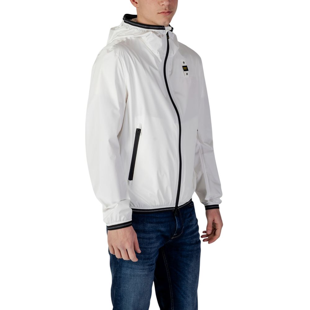 White Polyamide Jackets & Coat