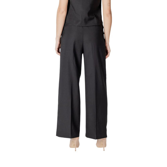 Black Polyester Pant