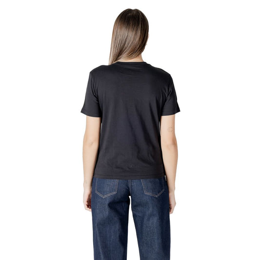 Black Cotton T-Shirt