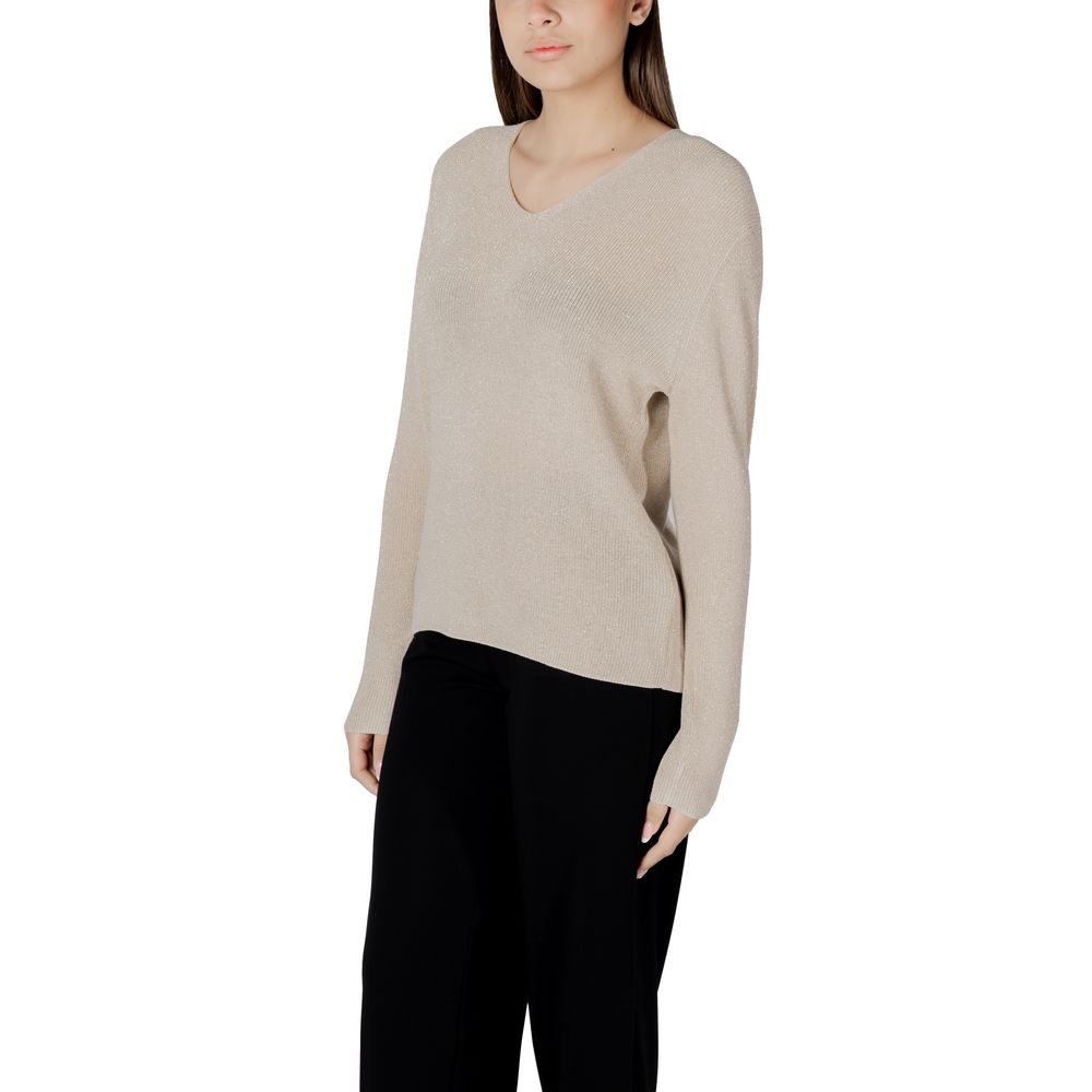 Gold Cotton Sweatshirt