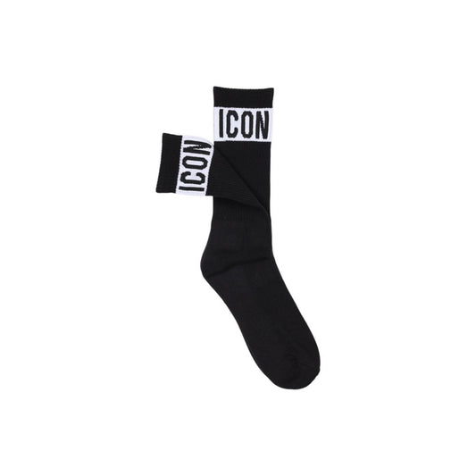 Black Cotton Socks