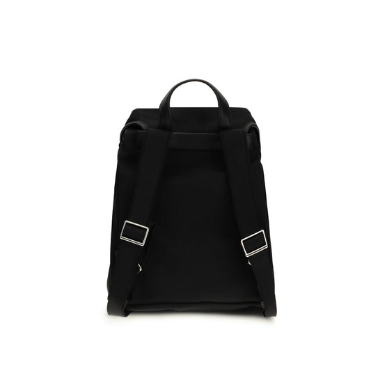 Black Nylon Backpack