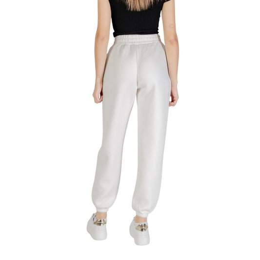 Cream Viscose Joggers (Workout Pants)