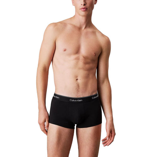 Black Cotton Boxers