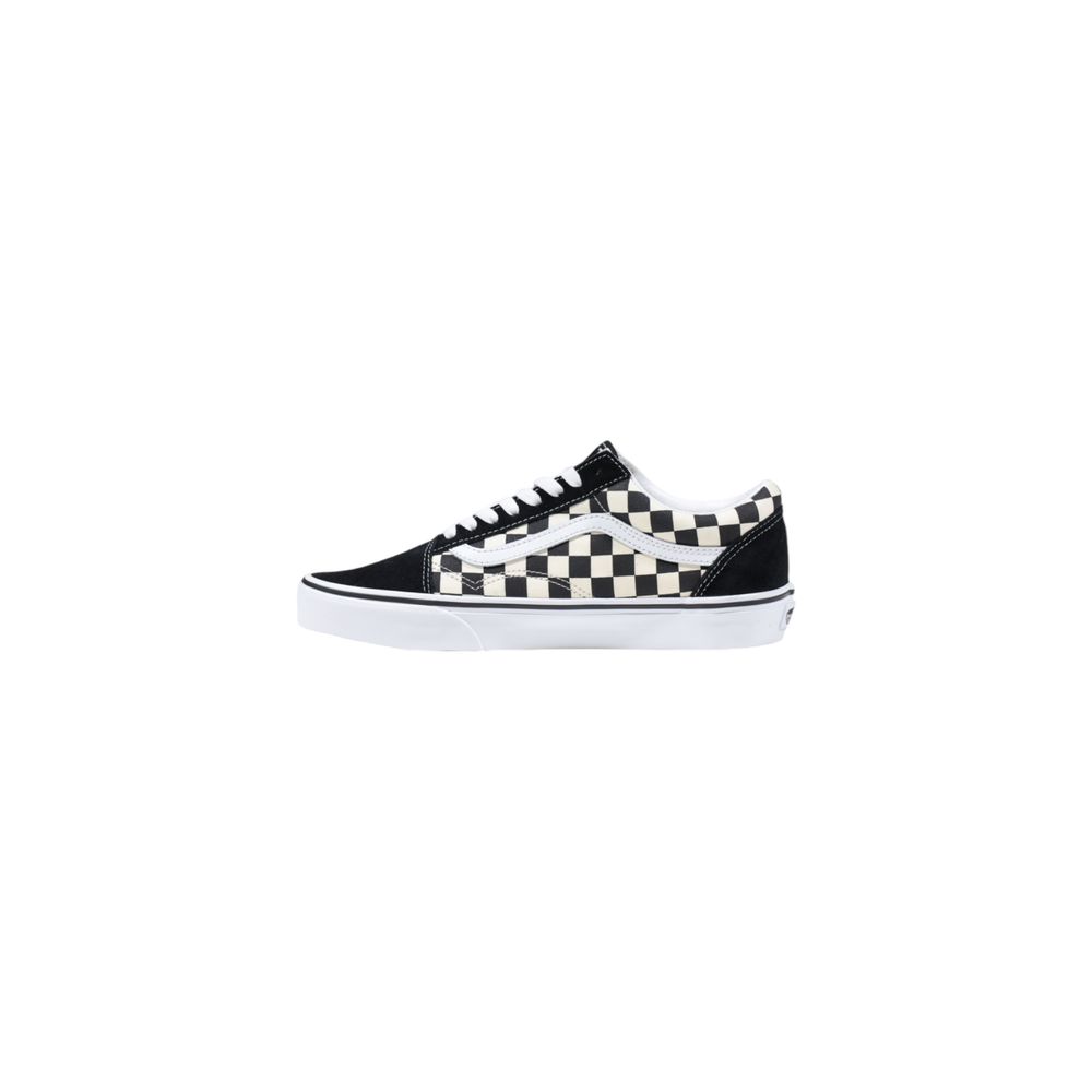 Black And White Fabric Sneaker