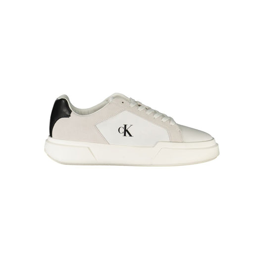 White Leather Men Sneaker