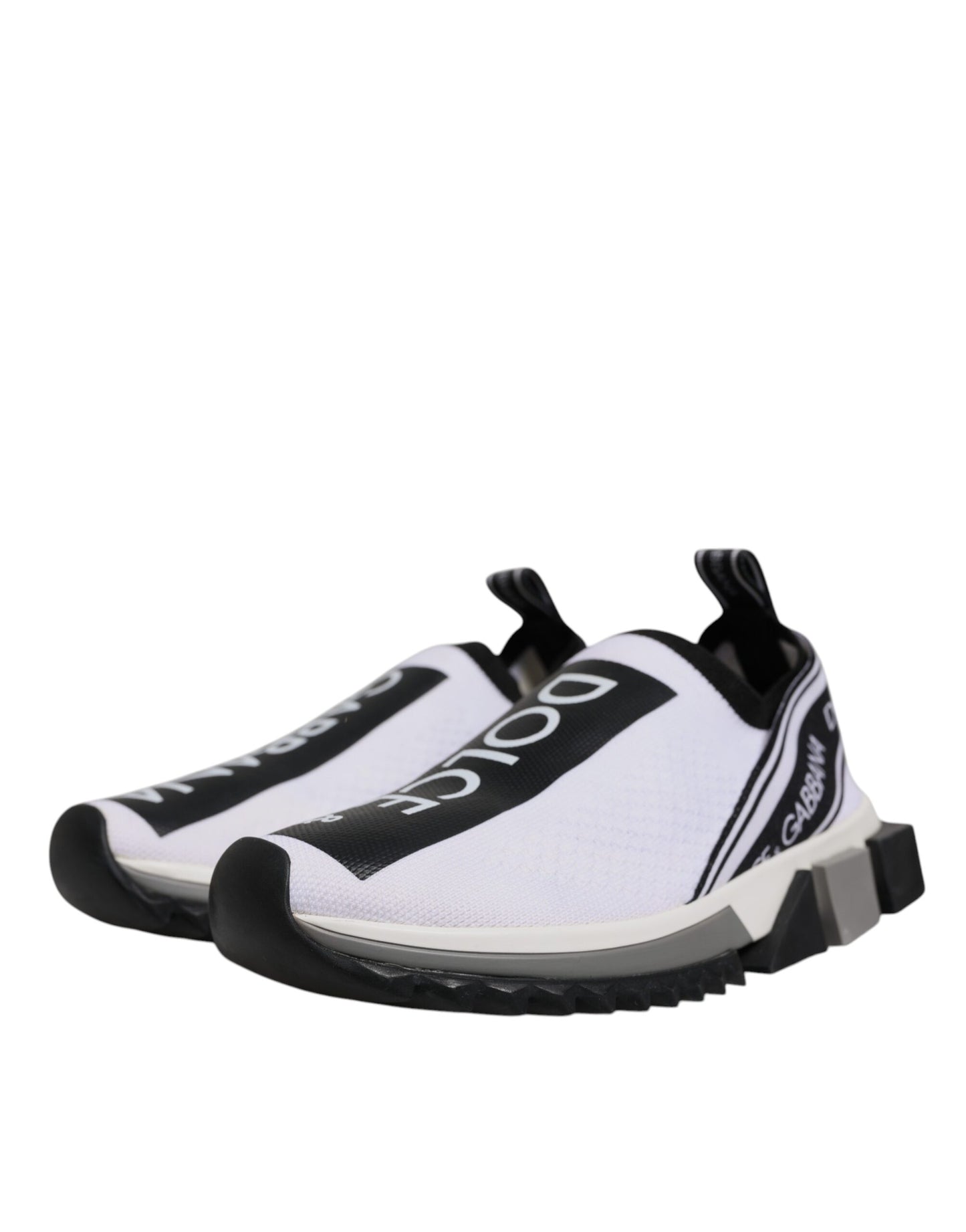 Black White Slip On Sorrento Sneakers Shoes