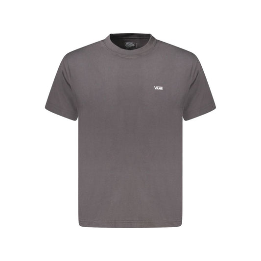 Black Cotton Men T-Shirt