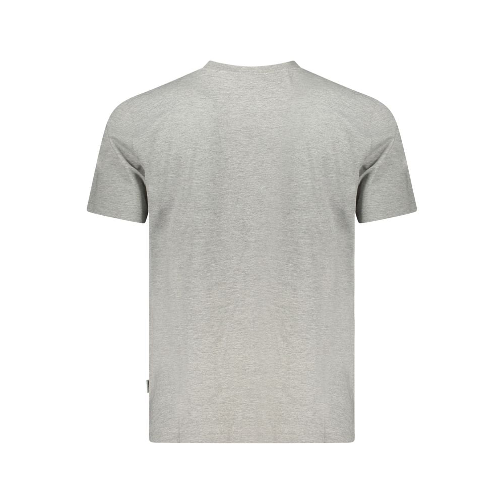 Gray Organic Cotton Men T-Shirt
