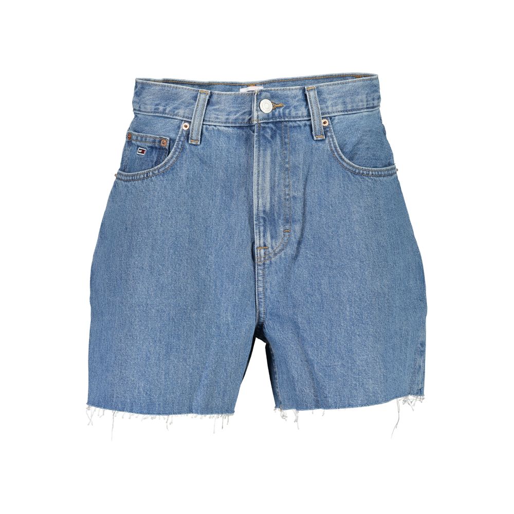 Blue Cotton Short