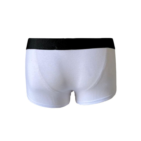 White Polyester Boxer