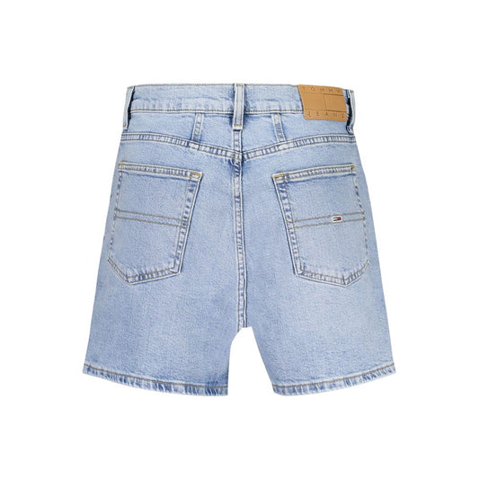 Blue Cotton Short