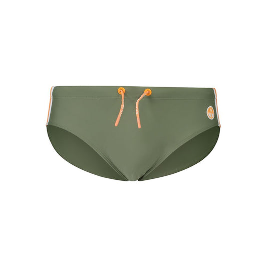 Green Elastane Swimwear