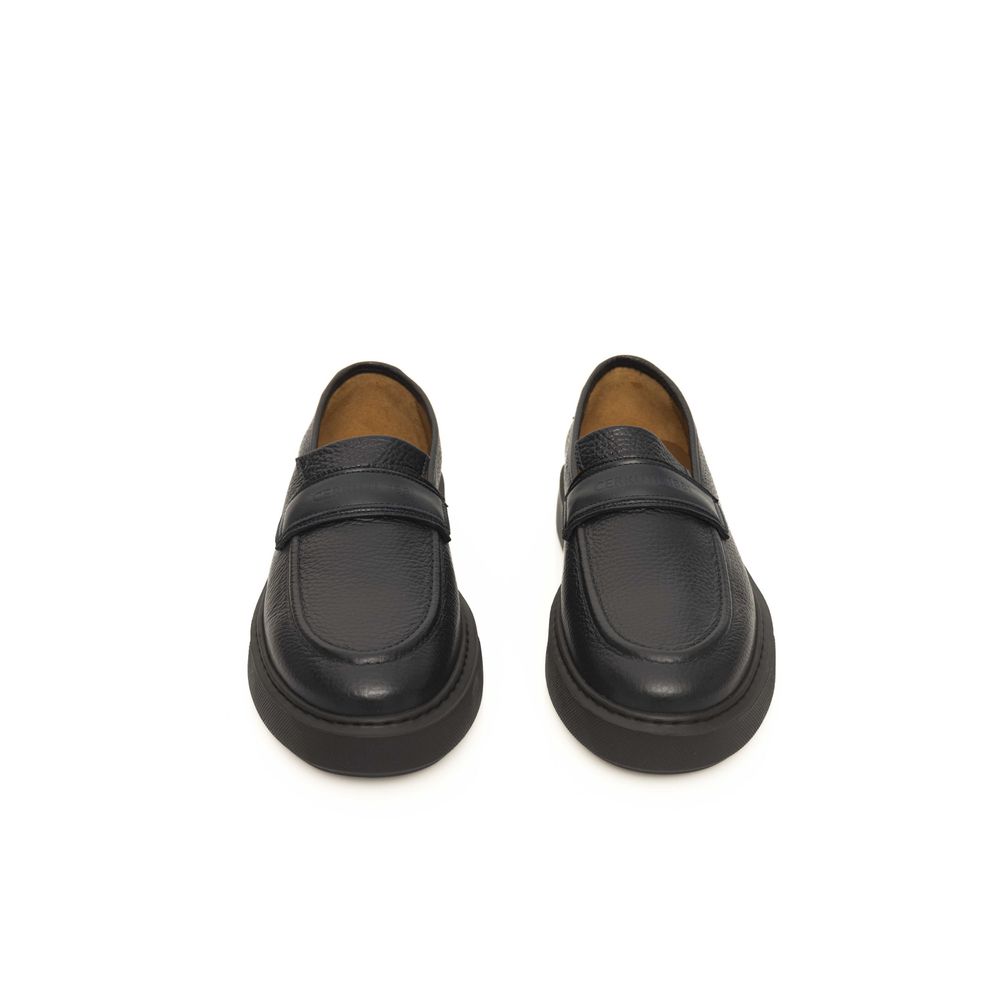 Blue Cowhide Men's Loafer