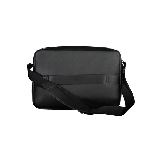 Black Polyester Handbag