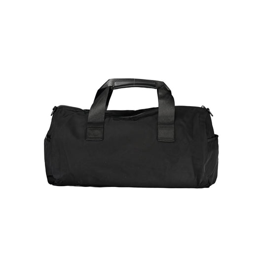 Black Polyester Handbag