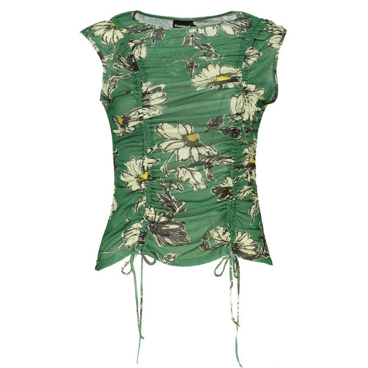 Green Polyester Tank Top