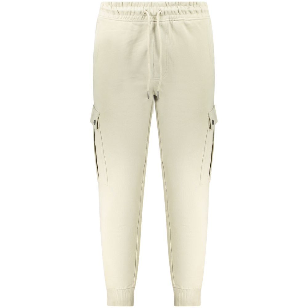 Beige Cotton Pant