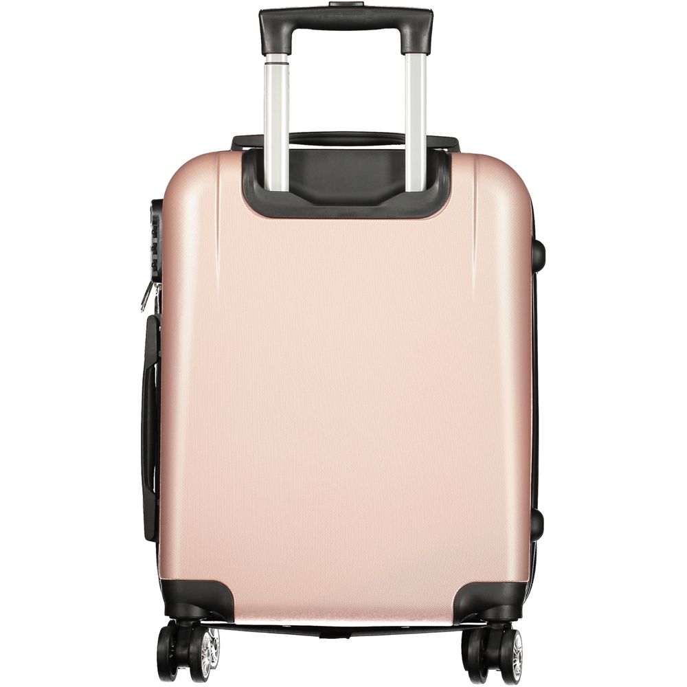 Pink Polyethylene Luggage And Travel