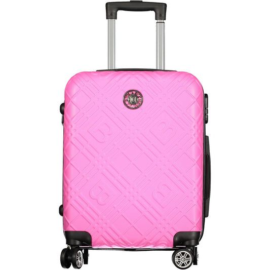 Pink Polyethylene Luggage And Travel