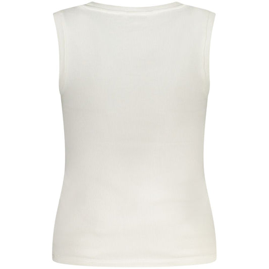 White Cotton Tank Top