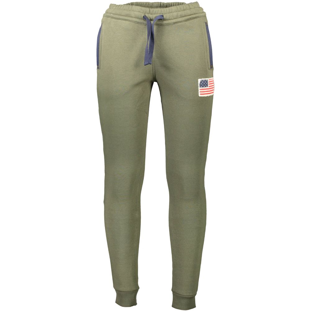 Green Cotton Pant