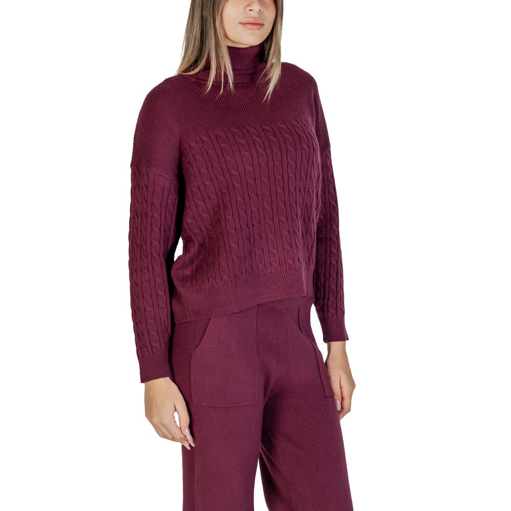 Bordeaux Viscose Turtleneck