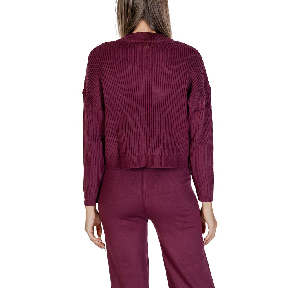 Purple Viscose Sweater
