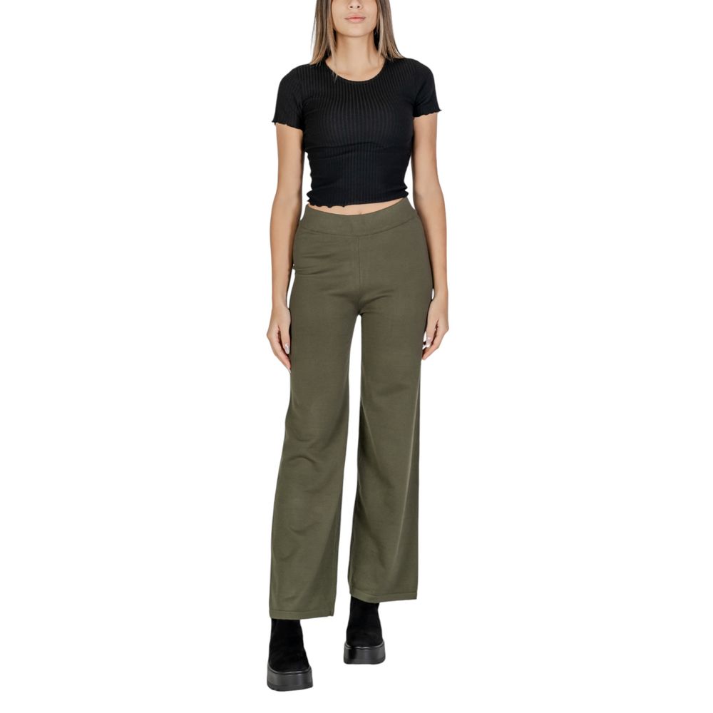 Green Viscose Pant