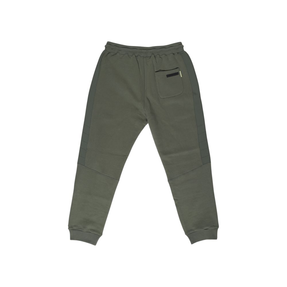 Green Cotton Joggers (Workout Pants)