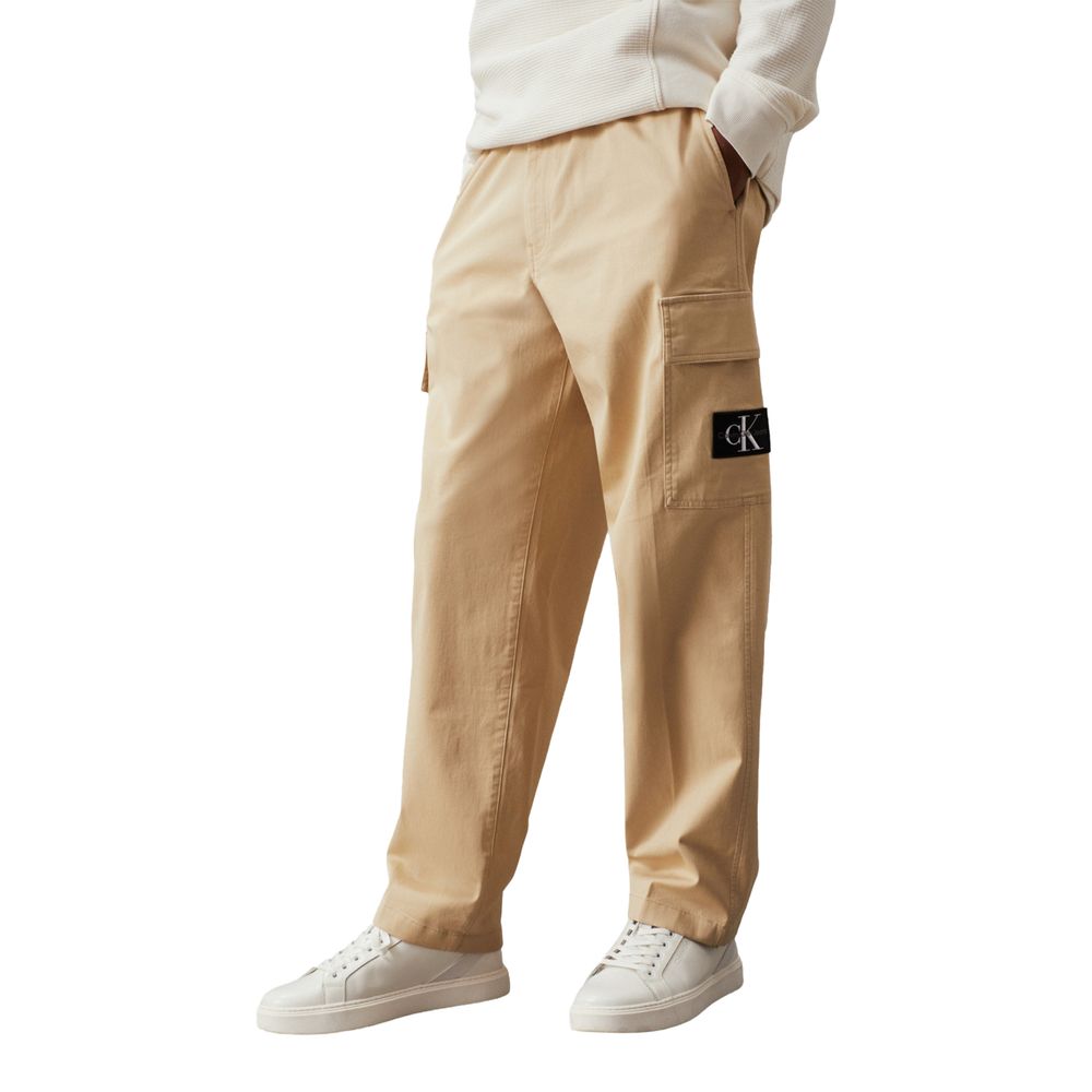 Beige Recycled Cotton Pant