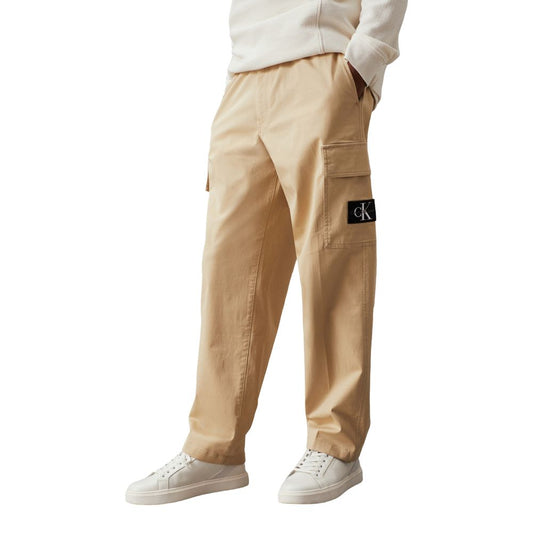 Beige Recycled Cotton Pant