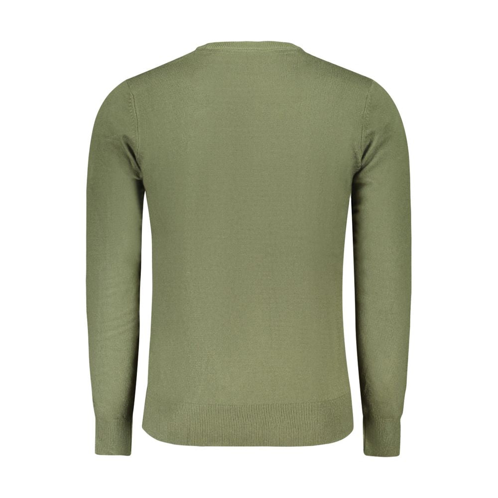 Green Nylon Sweater
