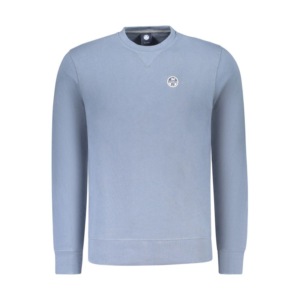 Blue Cotton Sweatshirt