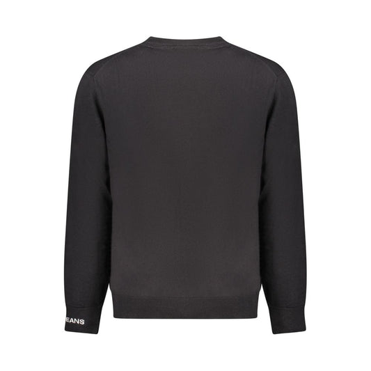 Black Cotton Sweater