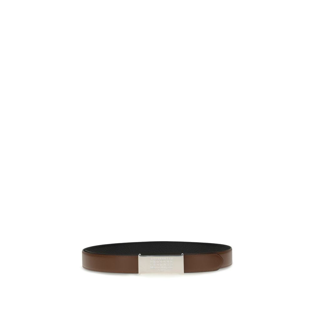 Brown Leather Regular Belt
