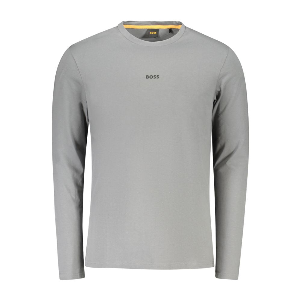 Gray Cotton T-Shirt