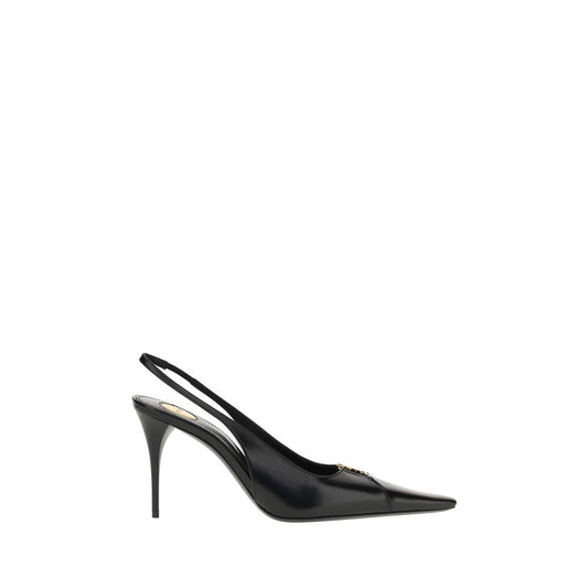 Black Calf Leather Bos Taurus Pumps